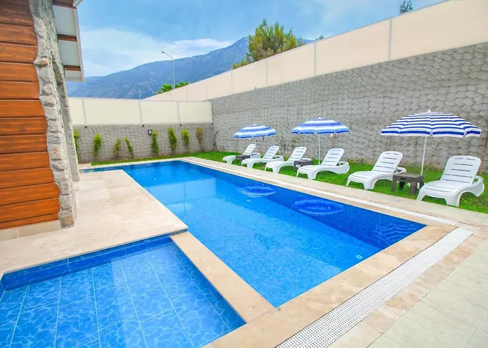 Patara Titanic 3+1 Villa, Oezel Havuzlu, * Фетхие
