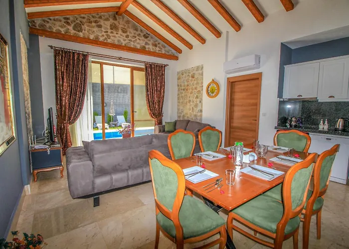 Patara Titanic 3+1 Villa, Oezel Havuzlu, * Фетхие